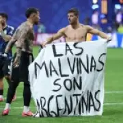 Downing Street urges Fifa to probe Argentina's Falklands banner after World Cup win