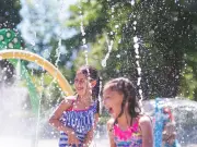 East London Splash Park with Inflatable Obstacle Course a Must-Visit