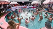 England and Norway fans flood Miami for World Cup quarter-final party