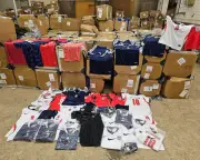 Fake football shirts worth £5.5m seized in one of UK's biggest raids
