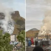 Fire 'spreading fast' through Arthur's Seat in Edinburgh as UK battles 'firewave'