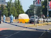 First photos of Hayes murder scene after woman, 24, stabbed to death
