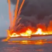 Four rescued after motorboat fire off Isles of Scilly coast