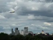 Goodyear Blimp Spotted Over London a Week Early for 100th Anniversary