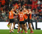 GWS Giants stage stunning comeback to beat Geelong Cats in AFL thriller