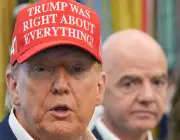 Infantino's Trump ties stain World Cup, says US Soccer VP