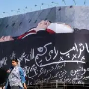 Iran unveils billboard of Trump in coffin with 'we will kill him' text