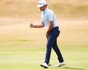 Jackson Suber: The Open's breakout star leads after first round at Royal Birkdale