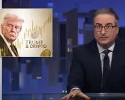 John Oliver Slams Trump's Crypto Dealings as 'Flagrantly Corrupt'