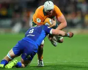 Josh Canham hat-trick leads Wallabies to 57-10 rout of Italy in Schmidt's farewell Test
