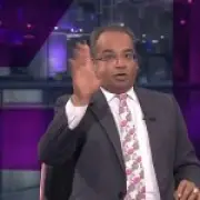 Krishnan Guru-Murthy races off Channel 4 news live to catch England World Cup semi-final