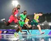 Lachie Kennedy breaks Australian 100m record with 9.85sec at Commonwealth Games