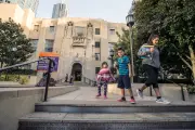 LA's beloved art deco library turns 100: Sphinxes, movies, and 3m books