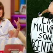 Lorraine Kelly slams Argentina's 'shameful' Falklands banner after World Cup win
