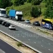 M5 drivers face two-hour queues after police incident near Bridgwater
