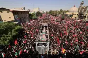Millions mourn Iran's slain Supreme Leader Khamenei in Tehran funeral procession