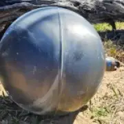 Mystery of silver balls on Australian beaches solved as space junk