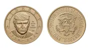 New $1 coin featuring Donald Trump in production at US Mint