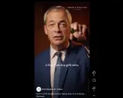 Nigel Farage Earns £685,500 Promoting Gold Bullion Company Direct Bullion