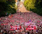 Norway turns World Cup heartbreak into massive celebration as 100,000 fans pack Oslo