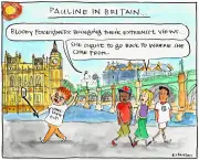 Pauline Hanson's UK Visit Met with Protests and Condemnation
