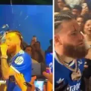 Rapper Hades66 covered in blood after glass thrown at head during Majorca concert