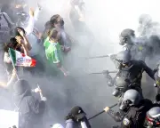 Report: Crowd control weapons misuse on ICE protesters caused blindings, brain injuries