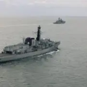 Russian warship conducts live-fire exercise off Plymouth coast