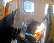 Ryanair defends safety after passenger nearly sucked out of window mid-flight