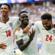 Saka reveals Bellingham's words before hat-trick penalty in England's 6-4 win over France