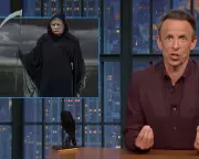 Seth Meyers mocks Trump at World Cup final: 'They'll have to sage the stadium'