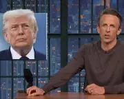 Seth Meyers skewers Trump's low approval ratings, tariffs on Canada