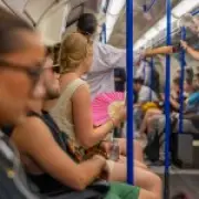 Side Blowers: London Tube's unsung heroes sharing fans in heatwave
