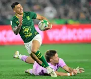 South Africa 42-28 Scotland: Springboks overpower Scots in Nations Championship