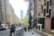 Suspect held after explosion at FBI building in New York City, three injured