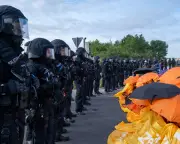 Teargas and hope: My experience at the AfD protest blockade in Erfurt