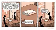 Tom Gauld cartoon: The making of a masterpiece