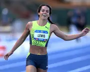 Torrie Lewis breaks Australian 100m record, beats Olympic champion in Commonwealth Games warm-up
