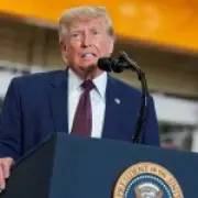 Trump denies profiteering after income quadruples to $2.2bn in first year