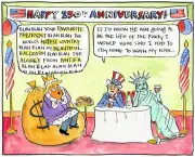 Trump's takeover of US 250th celebration sparks controversy