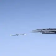 US fighter drone fires air-to-air missile in first live fire test