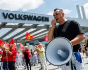 VW workers protest as board considers up to 100,000 job cuts and factory closures