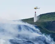Wildfires Burn Across UK as Major Incidents Declared in Wales and Derbyshire