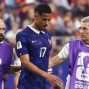 William Saliba forced off with back injury in France's World Cup semi-final defeat to Spain