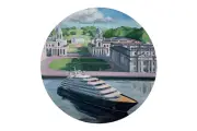 World's Most Luxurious Yacht to Dock in London Marked with New Artwork