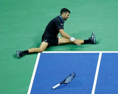 Ailing Djokovic crashes out of US Open in first round