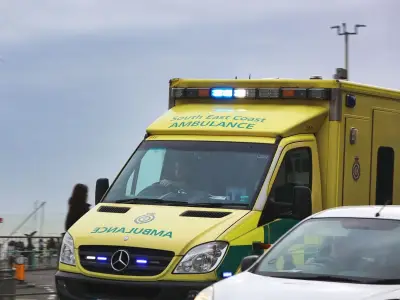Ambulance Service Warns Drivers: Never Jump Red Lights to Let Us Pass