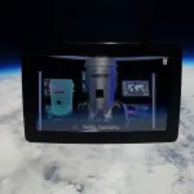 Count Binface beams election message from 'edge of space' for Clacton vote