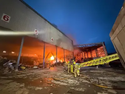 Deptford Waste Fire: 50 Tonnes Burn, Train Lines Closed