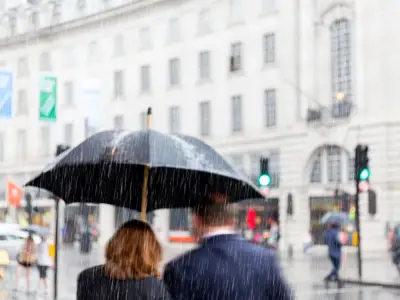 Heavy Rain Forecast for London as Wettest Start to September Expected